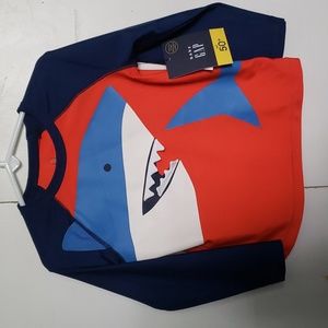 Gap spf 50 long sleeve bathing suit top